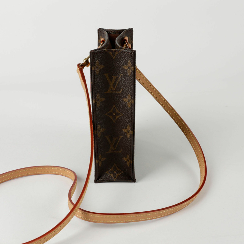 LOUIS VUITTON Petite Sac Plat 托特單肩包 M81295-3