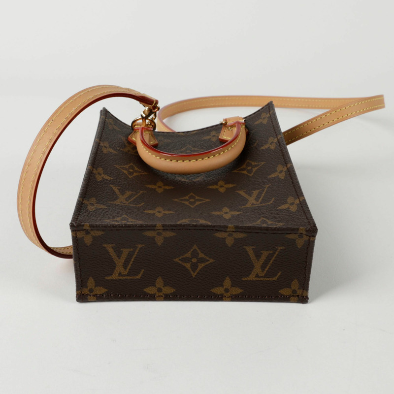 LOUIS VUITTON Petite Sac Plat 托特單肩包 M81295-4
