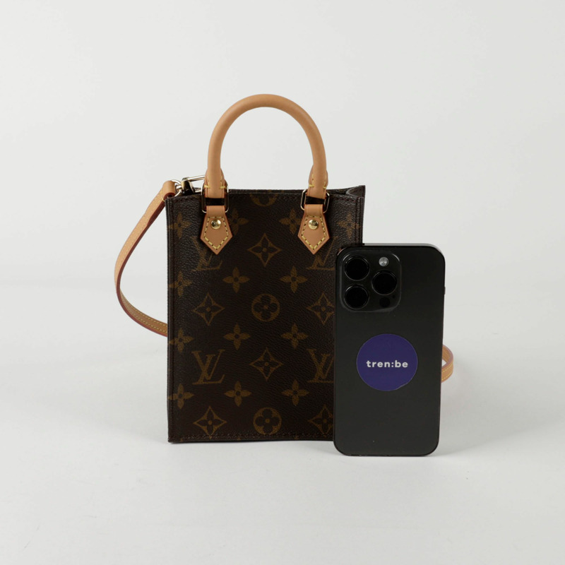 LOUIS VUITTON Petite Sac Plat 托特單肩包 M81295-5