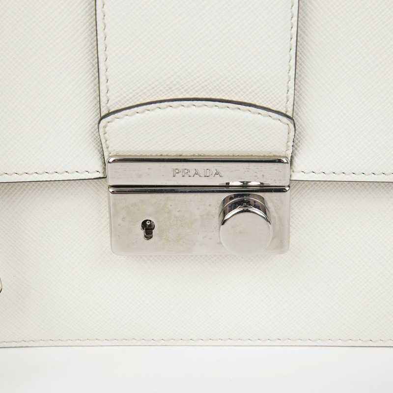 【包稅】PRADA 1BD034 掛鎖鏈條單肩斜背包-2