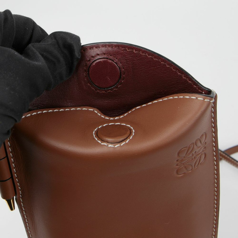 LOEWE C650Z42X34 Gate Pocket 肩斜背包-8