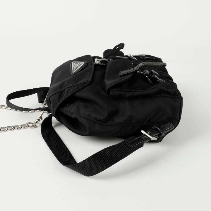 PRADA 1BH029 迷你單肩斜背包-3