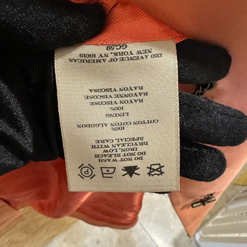 【美收精品】BURBERRY 螢光橘色風衣 4-107【隔月月中將轉賣至日本 上架期限30天】-12