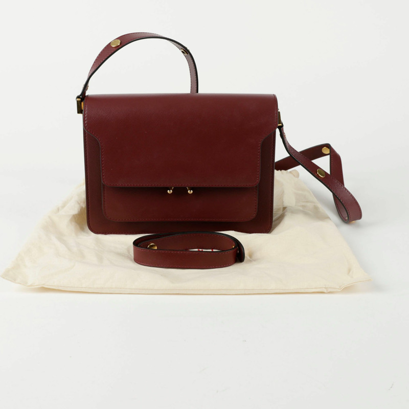 MARNI SBMPN09NO1 Trunk 中型單肩斜背包-0