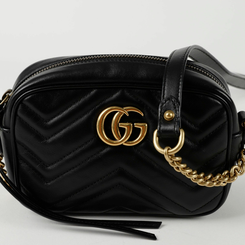 GUCCI GG Marmont 迷你肩斜背包 448065-1