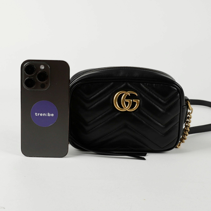 GUCCI GG Marmont 迷你肩斜背包 448065-6