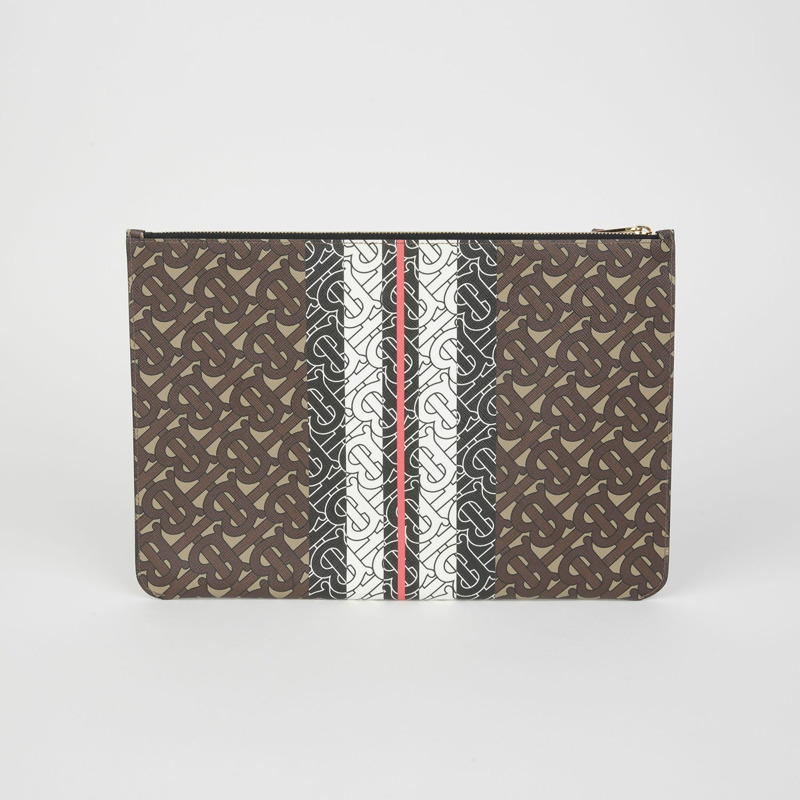 BURBERRY 8025173 TB 字母手拿包-3