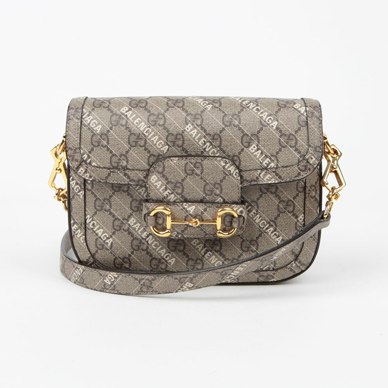 BALENCIAGA Horsebit 1955 Hacker Project 迷你肩斜背包 658574-0