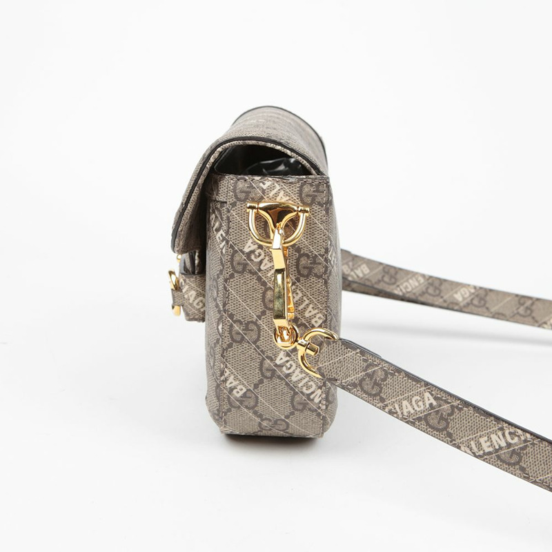 BALENCIAGA Horsebit 1955 Hacker Project 迷你肩斜背包 658574-3