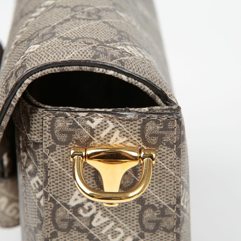 BALENCIAGA Horsebit 1955 Hacker Project 迷你肩斜背包 658574-4