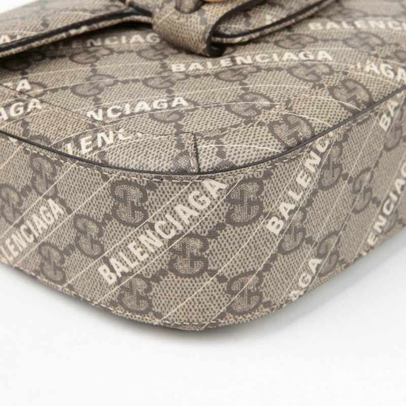 BALENCIAGA Horsebit 1955 Hacker Project 迷你肩斜背包 658574-7