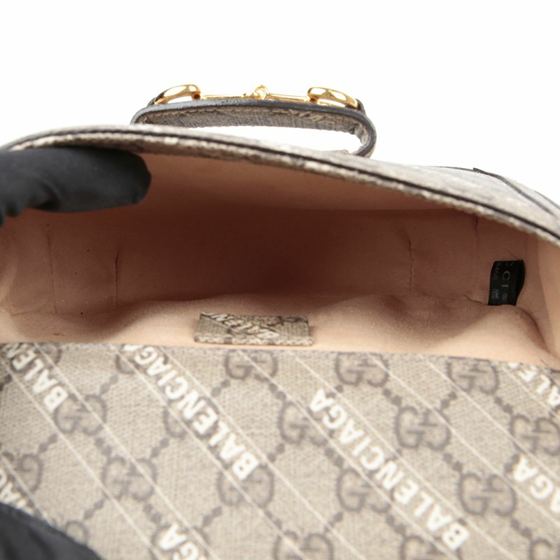 BALENCIAGA Horsebit 1955 Hacker Project 迷你肩斜背包 658574-10