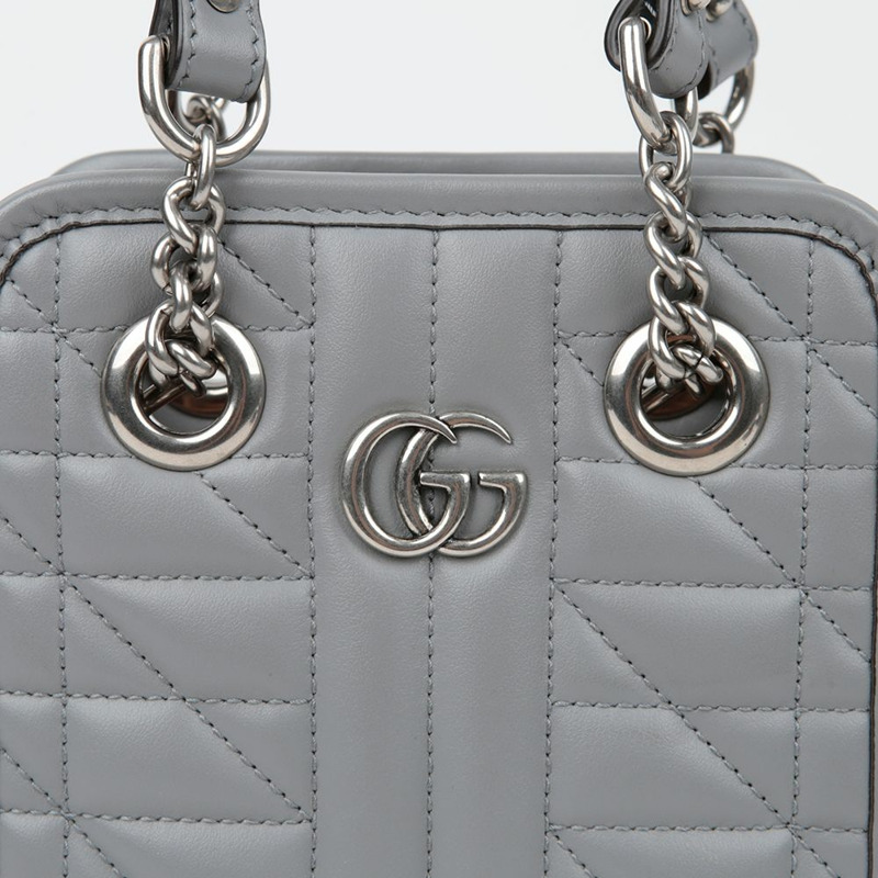 GUCCI GG Marmont 迷你托特單肩包 696123-2