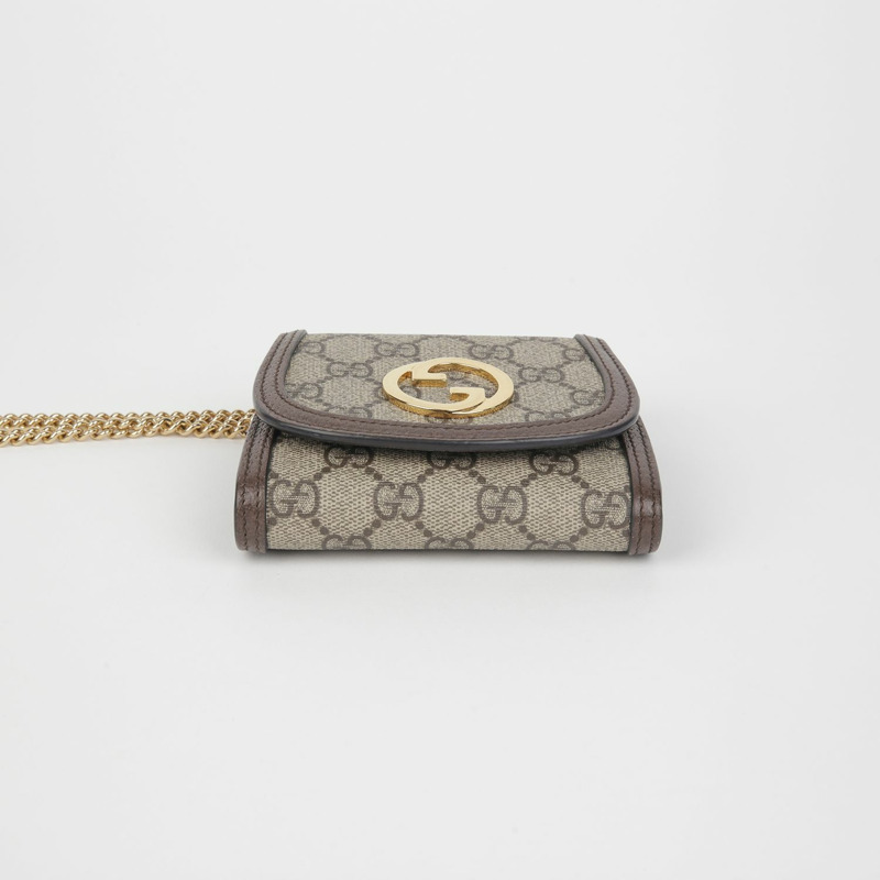 GUCCI Blondie 迷你鏈條斜背錢包 725219-5