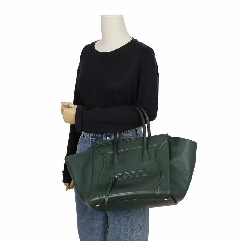 CELINE Phantom Luggage 中型手提包 169953-13