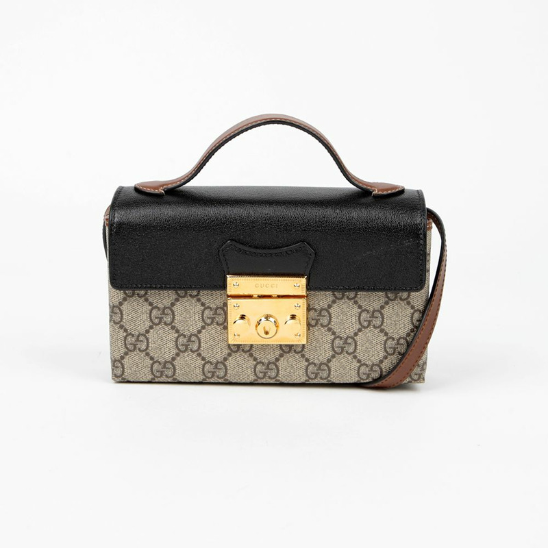 GUCCI Paddle Lock 迷你托特單肩包 652683-1