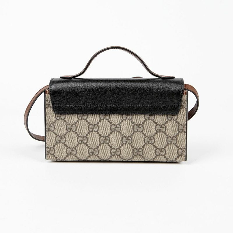GUCCI Paddle Lock 迷你托特單肩包 652683-3