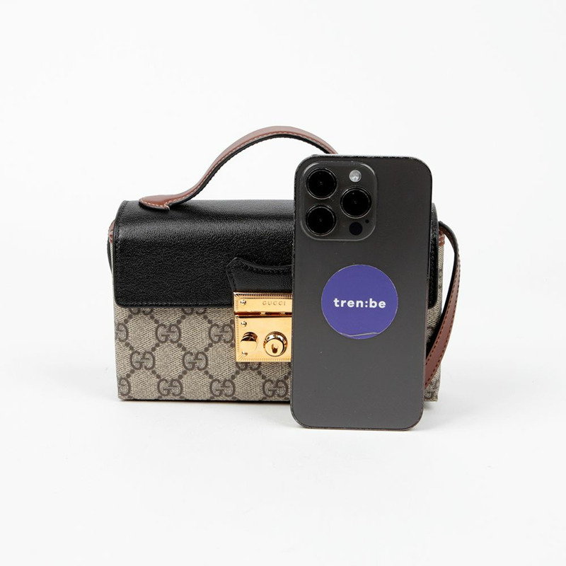 GUCCI Paddle Lock 迷你托特單肩包 652683-7