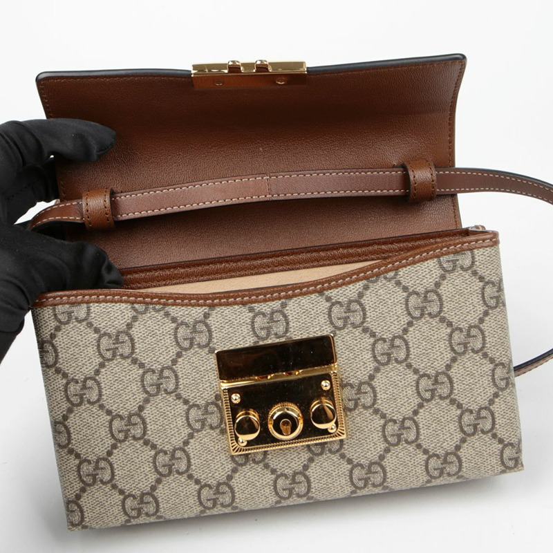 GUCCI Paddle Lock 迷你托特單肩包 652683-8