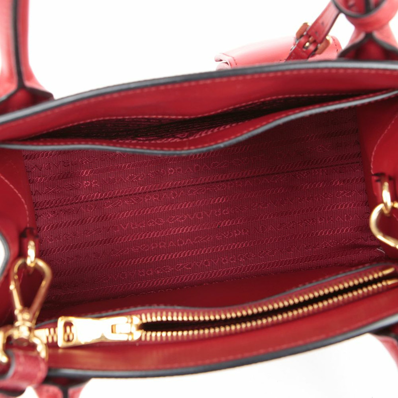 PRADA 1BA156 單色托特單肩包-11