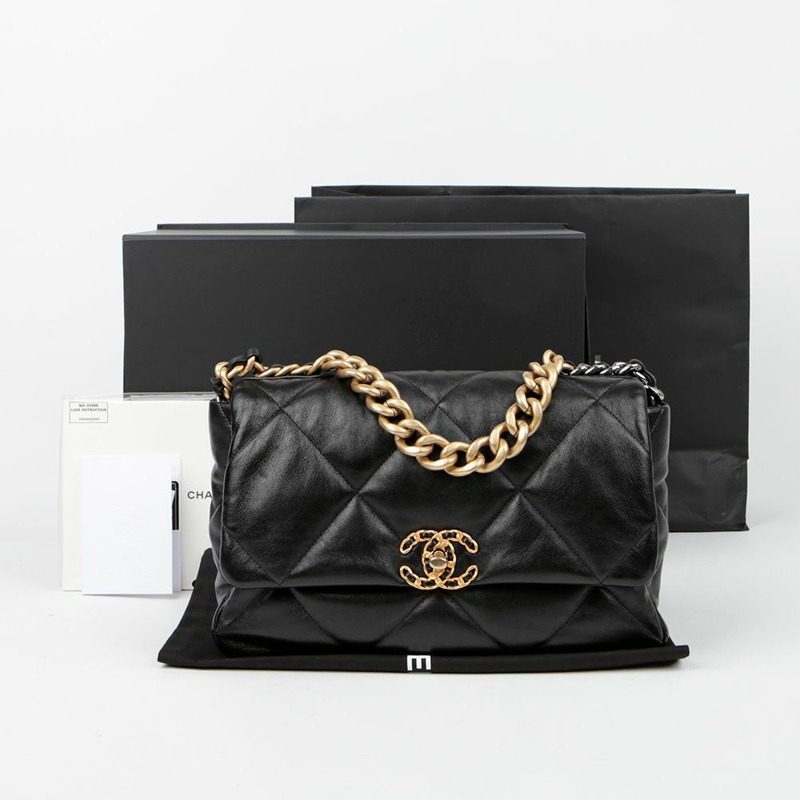 CHANEL AS1161 19 大號托特單肩包-0