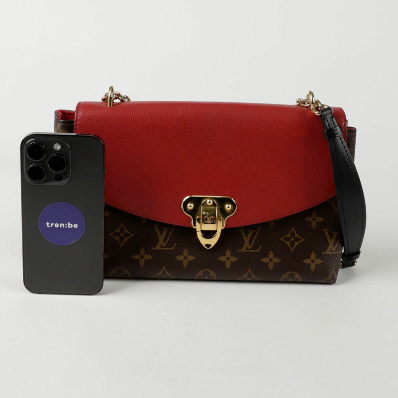 LOUIS VUITTON M43713 純色 Placid 鏈條單肩斜背包-8