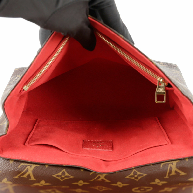 LOUIS VUITTON M43713 純色 Placid 鏈條單肩斜背包-9