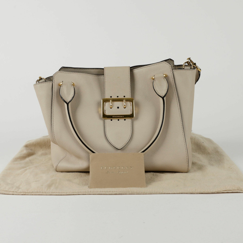 BURBERRY 中型扣環托特單肩包 4029030-0