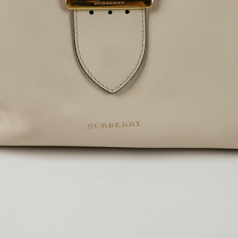 BURBERRY 中型扣環托特單肩包 4029030-2