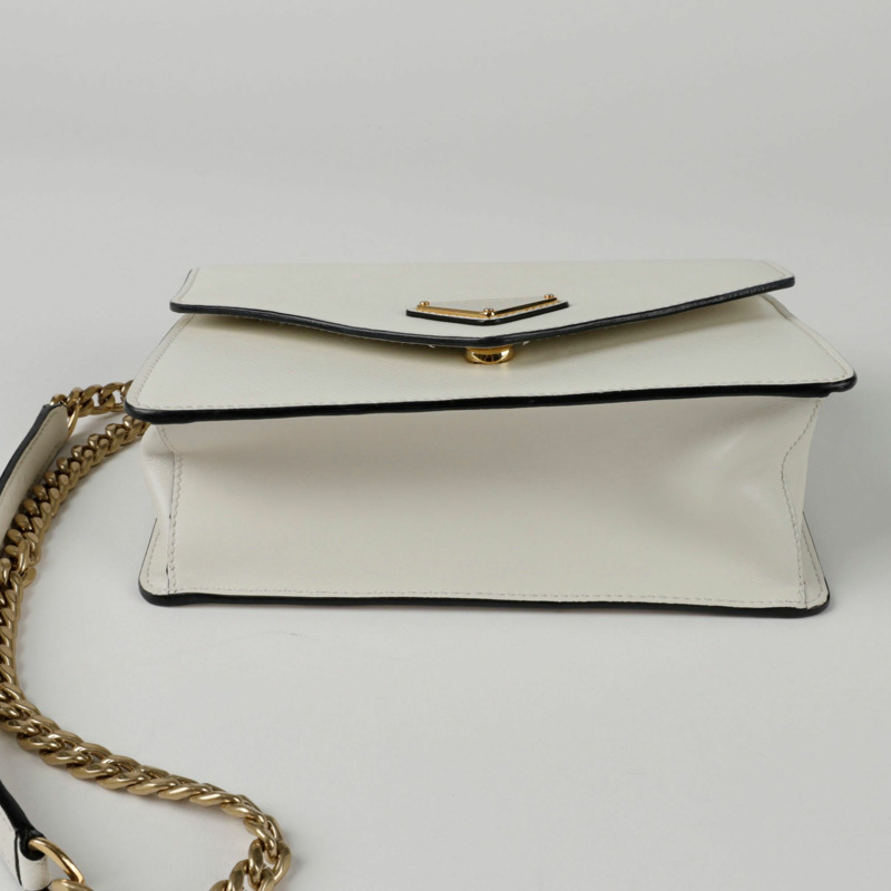 PRADA 1BD200 信封鏈條單肩斜背包-7