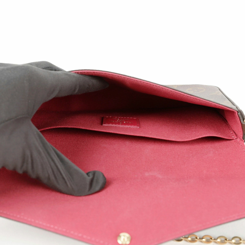 LOUIS VUITTON M61276 Pochette Felicie WOC 肩斜背包-8