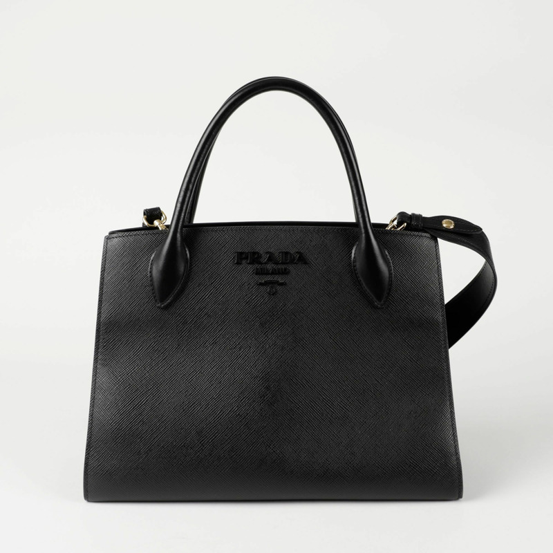 PRADA 單色托特單肩包 1BA155-0