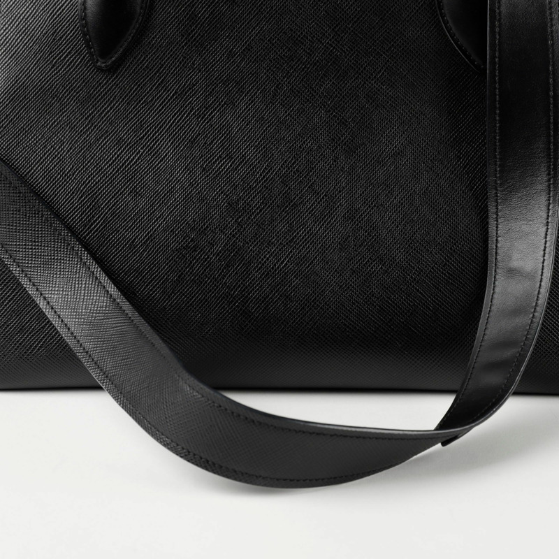 PRADA 單色托特單肩包 1BA155-4
