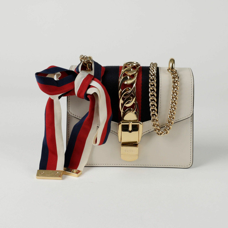 GUCCI Silvie 迷你肩斜背包 431666-0