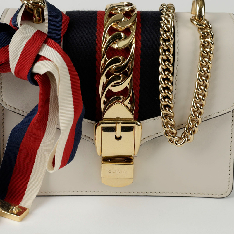 GUCCI Silvie 迷你肩斜背包 431666-1