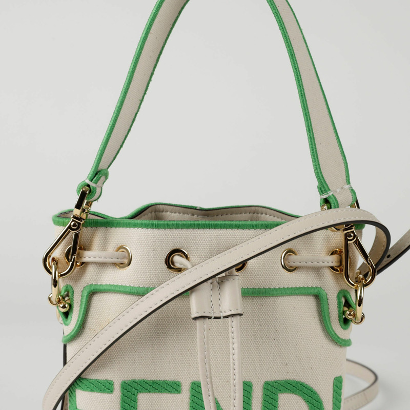 FENDI Montrejo 迷你水桶手提單肩包 8BS010-2