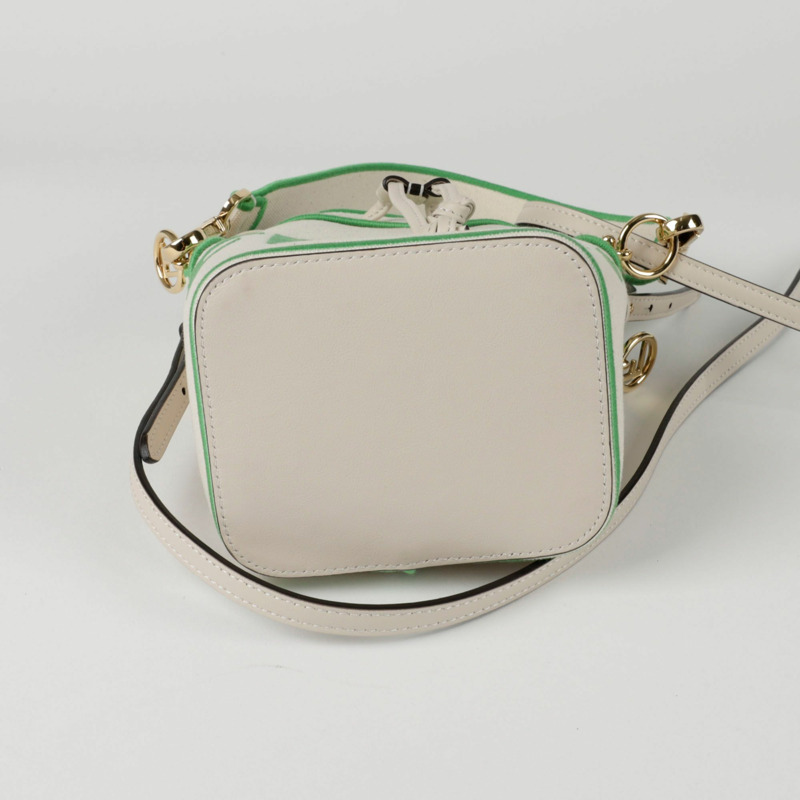 FENDI Montrejo 迷你水桶手提單肩包 8BS010-6