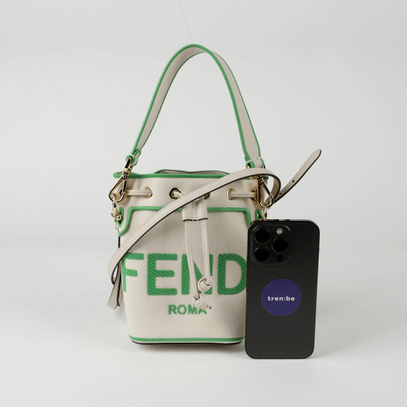 FENDI Montrejo 迷你水桶手提單肩包 8BS010-7