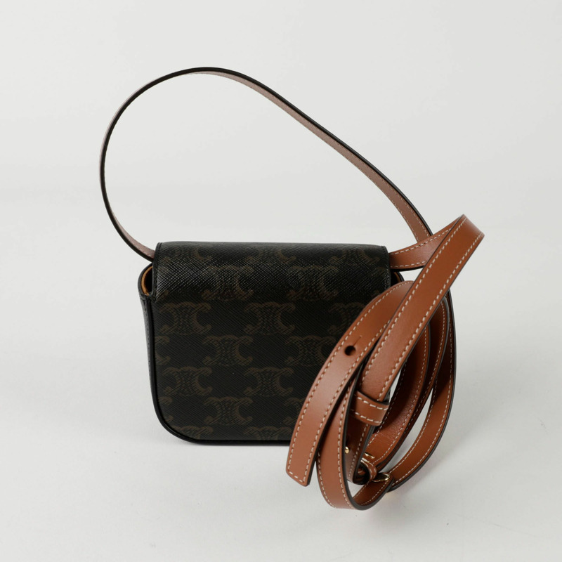 【包稅】CELINE 10I512DQB Claude迷你肩斜背包-3