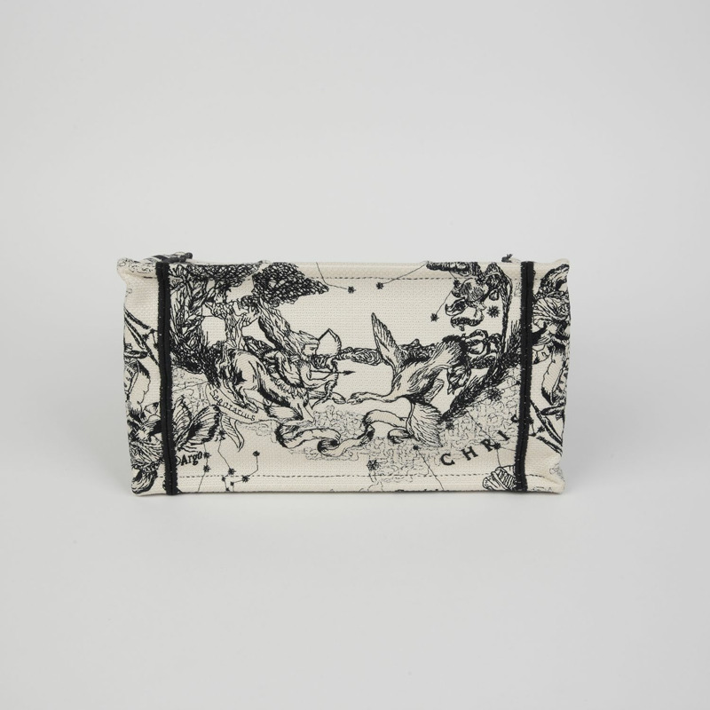 DIOR M1265ZRHZ North Tote 十二生肖刺繡小號手提包-7