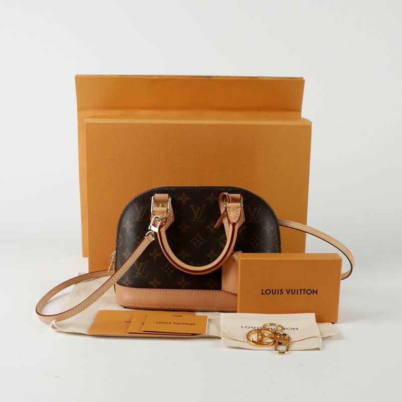 LOUIS VUITTON Alma BB 手提單肩包 M53152-0