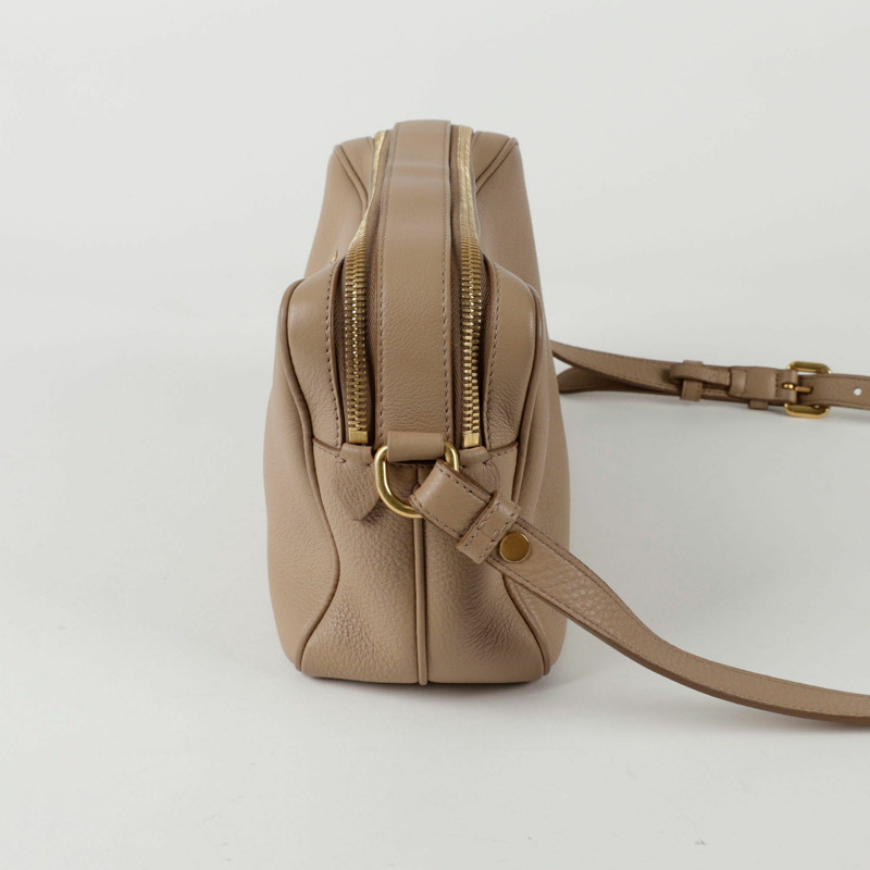 PRADA 1BH079 雙拉鍊單肩斜背包-3