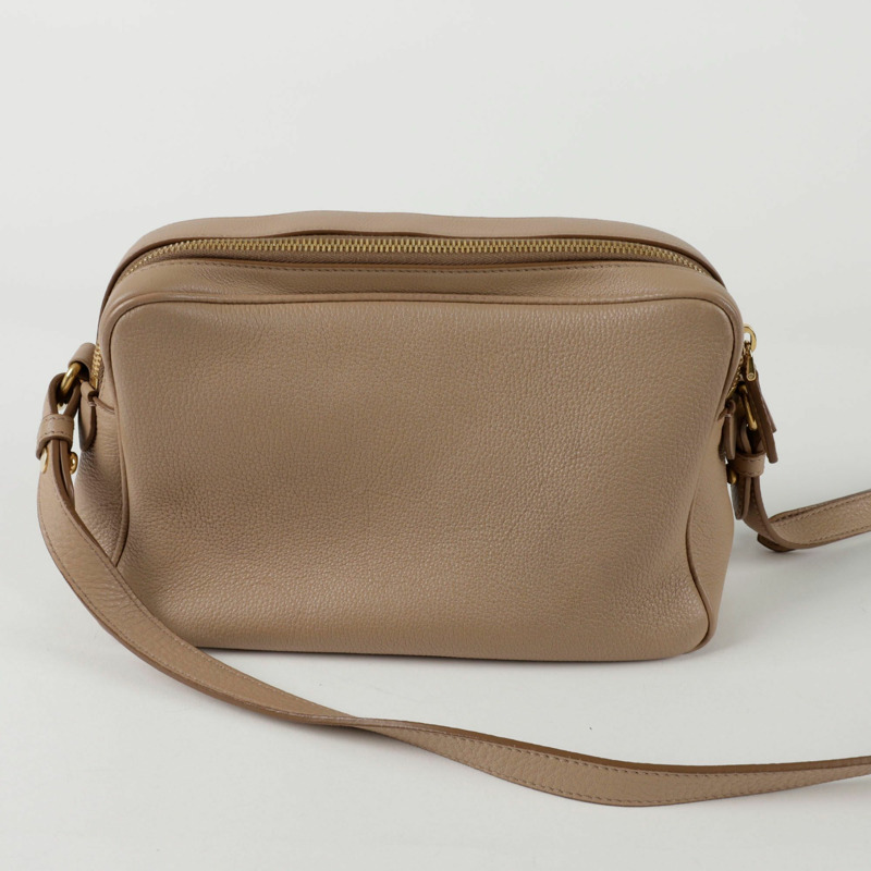 PRADA 1BH079 雙拉鍊單肩斜背包-4