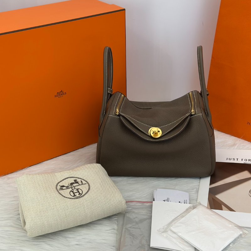 HERMES Lindy 26 - 灰金 Y-7