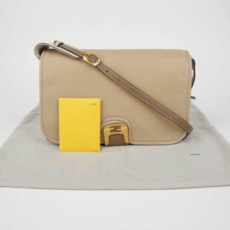 FENDI 變色龍肩斜背包 8BT199-0