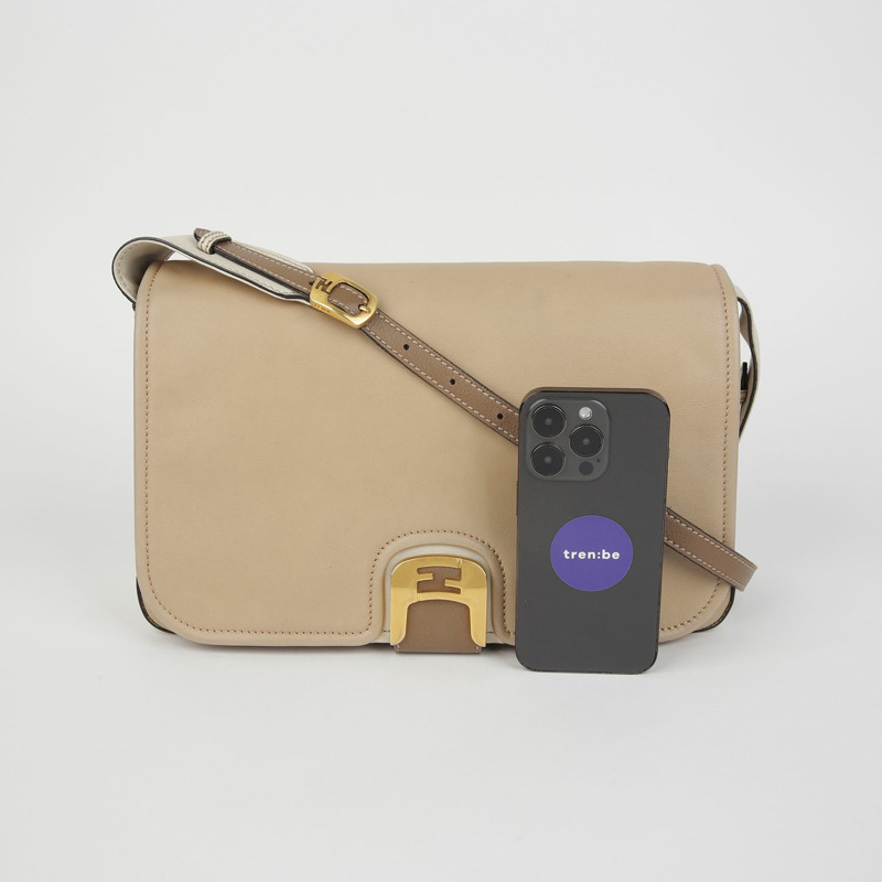 FENDI 變色龍肩斜背包 8BT199-11