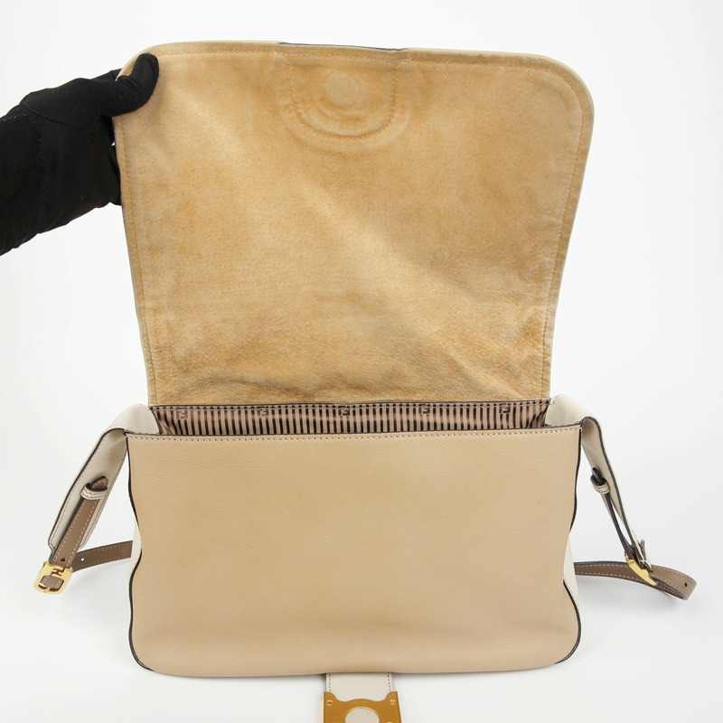 FENDI 變色龍肩斜背包 8BT199-13