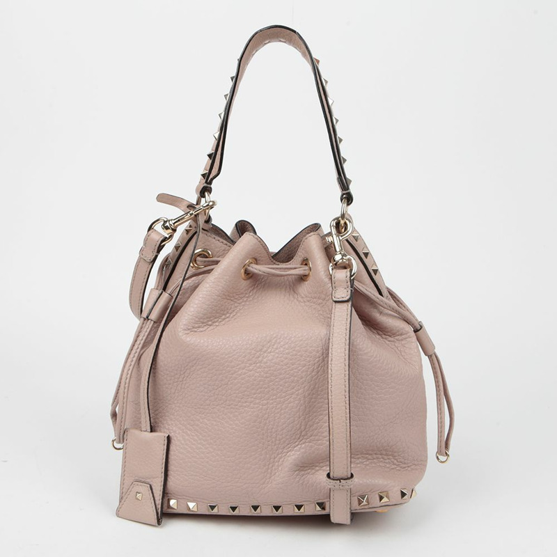 VALENTINO Rockstud 水桶托特單肩包-2