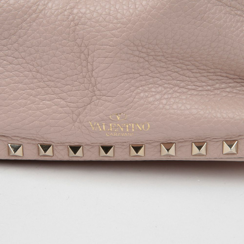 VALENTINO Rockstud 水桶托特單肩包-4