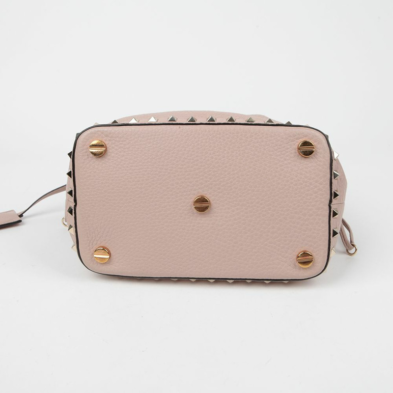 VALENTINO Rockstud 水桶托特單肩包-6